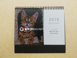 [출력센터] 고양이 탁상달력